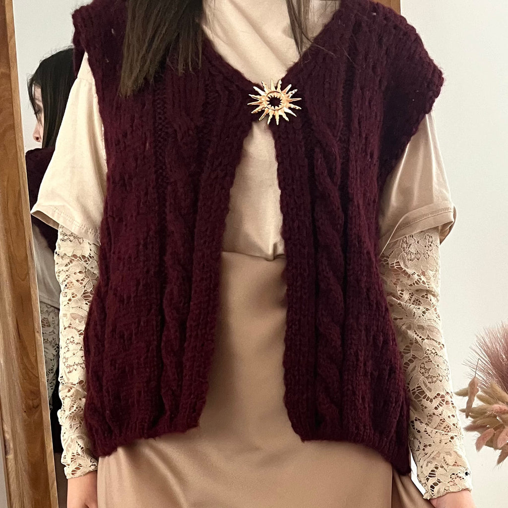 cardigan sans manche